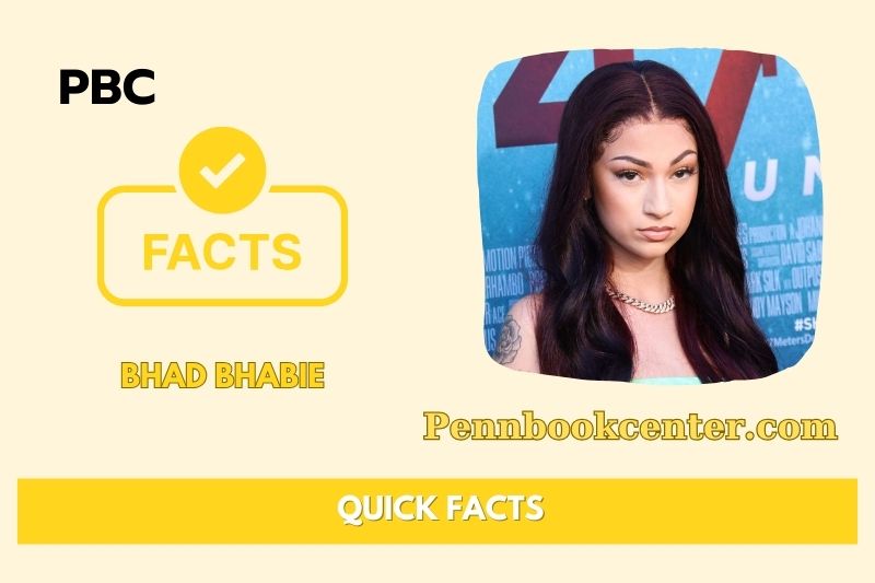 Bhad Bhabie Quick Facts