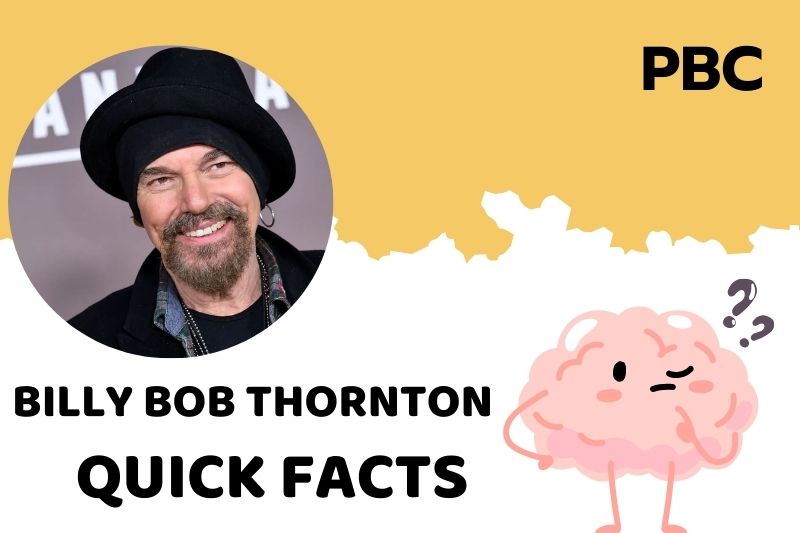 Billy Bob Thornton Quick Facts 3 Billy Bob Thornton Quick Facts