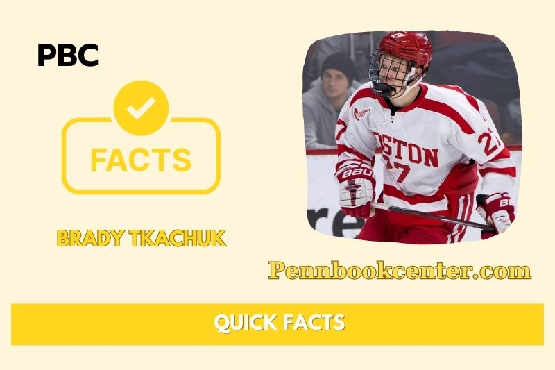 Brady Tkachuk Quick Facts 3 Brady Tkachuk Quick Facts