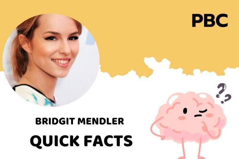 Bridgit Mendler Quick Facts 3 Bridgit Mendler Quick Facts