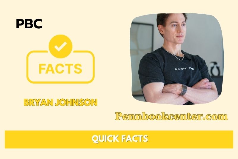 Bryan Johnson Quick Facts 3 Bryan Johnson Quick Facts