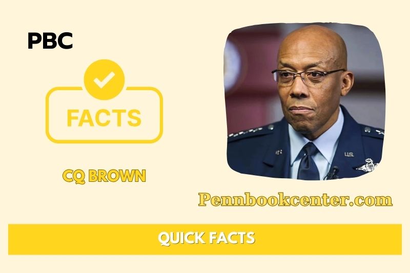 CQ Brown Quick Facts 3 CQ Brown Quick Facts