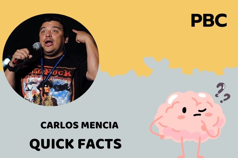 Carlos Mencia Quick Facts