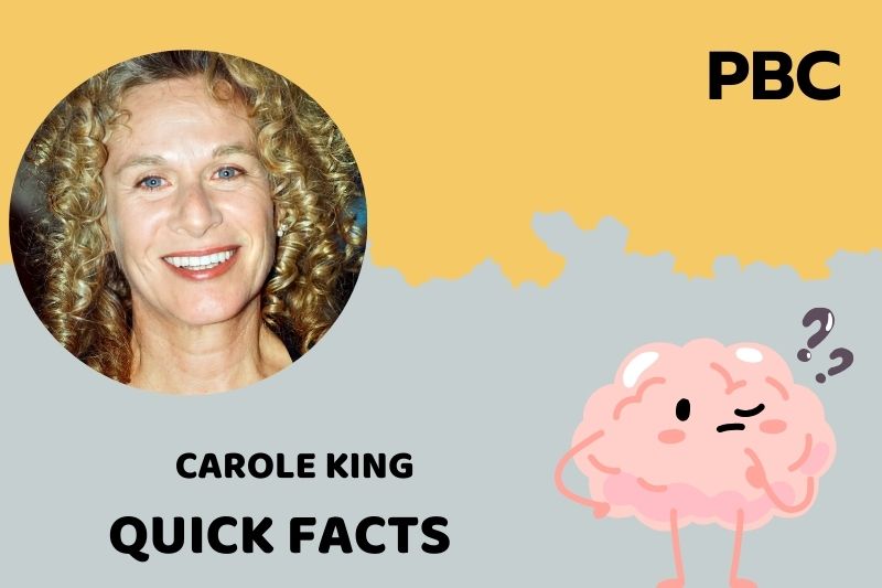Carole King Quick Facts 3 Carole