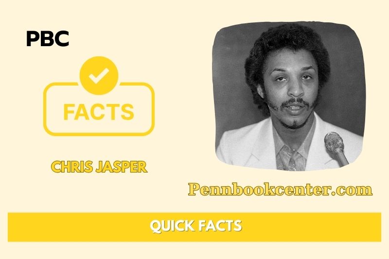 Chris Jasper Quick Facts