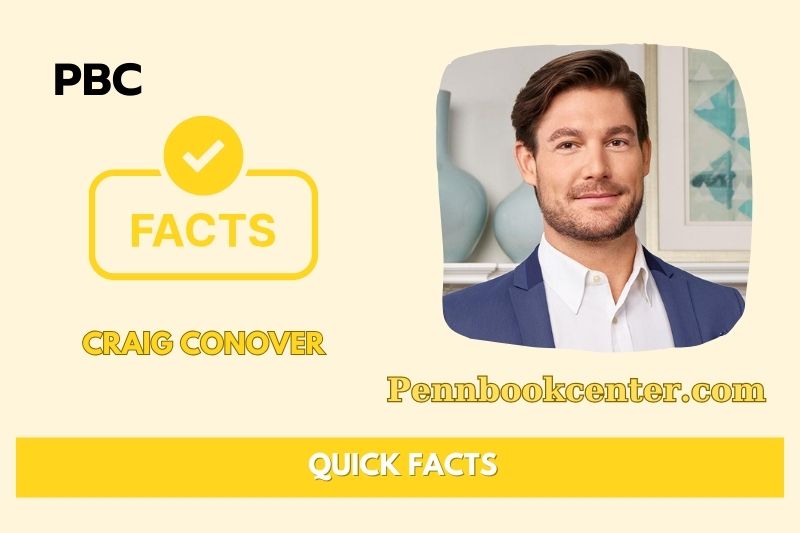 Craig Conover Quick Facts 3 Craig Conover Quick Facts