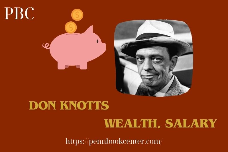 Don Knotts Wealth Salary and Finance Overview 5 Don Knotts Wealth, Salary and Finance Overview