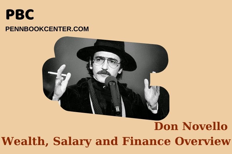 Don Novello Wealth Salary and Finance Overview 5 Don Novello Wealth, Salary and Financial Overview