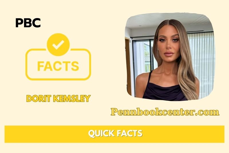 Dorit Kemsley Quick Facts 3 Dorit Kemsley Quick Facts