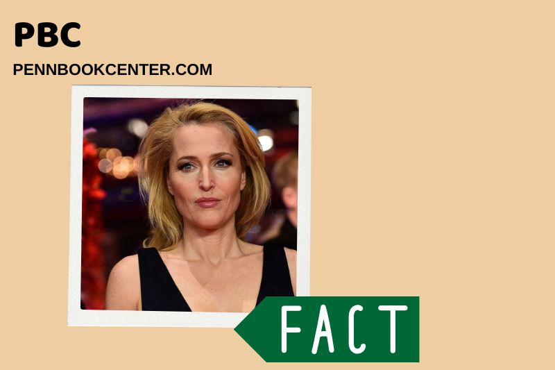Gillian Anderson Quick Facts