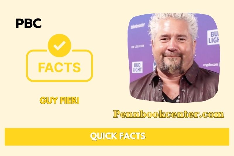 Guy Fieri Quick Facts 3 Guy Fieri Quick Facts