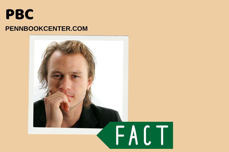 Heath Ledger Quick Facts 3 Heath Ledger Quick Facts