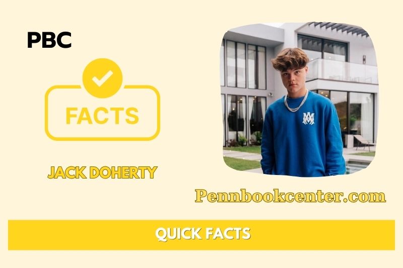 Jack Doherty Quick Facts 3 Jack Doherty Quick Facts