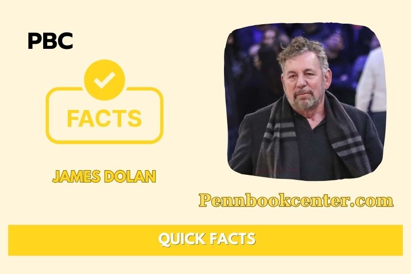 James Dolan Quick Facts