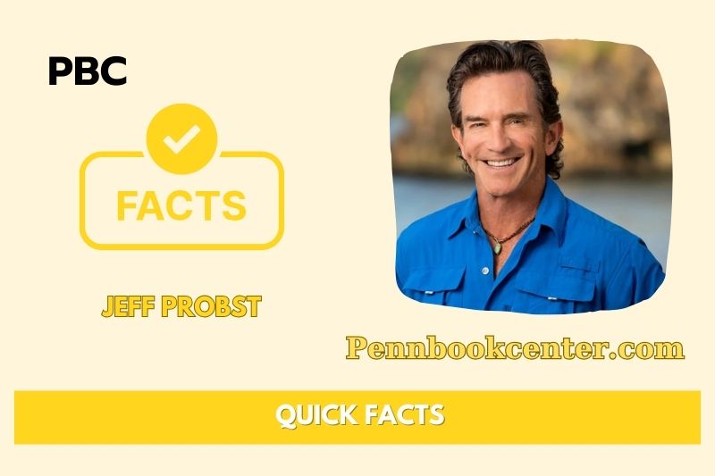 Jeff Probst Quick Facts 3 Jeff Probst Quick Facts