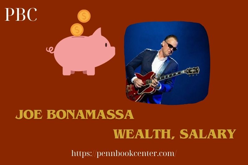Joe Bonamassa Wealth, Salary and Finance Overview