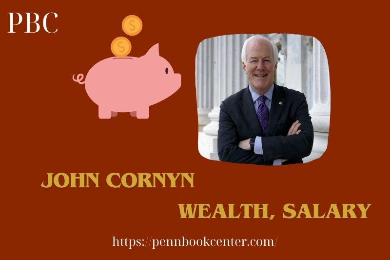 John Cornyn Wealth, Salary and Finance Overview
