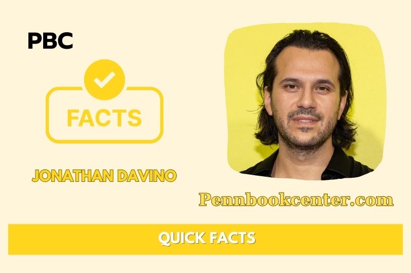 Jonathan Davino Quick Facts