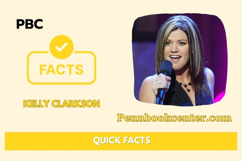 Kelly Clarkson Quick Facts 3 Kelly Clarkson Quick Facts
