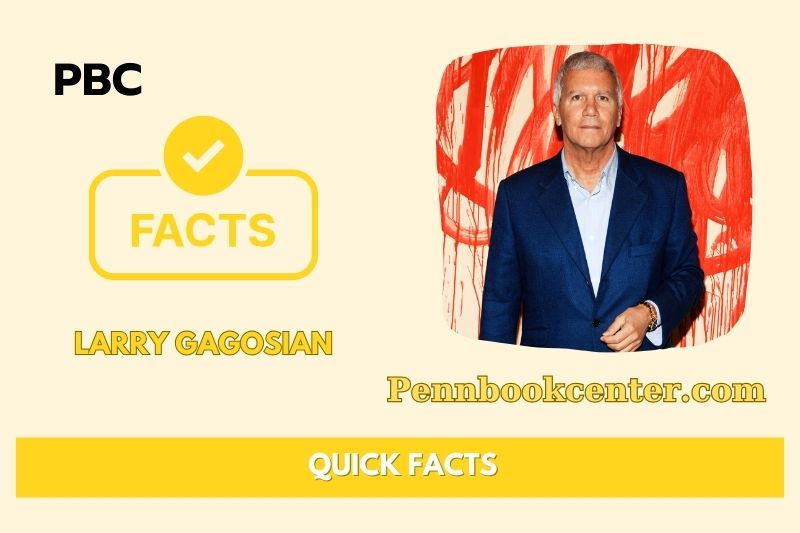 Larry Gagosian Quick Facts 3 Larry Gagosian Quick Facts