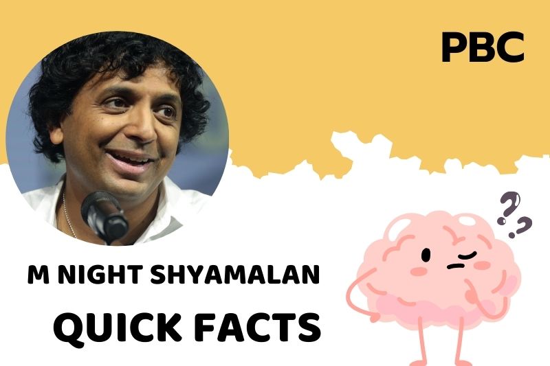 M. Night Shyamalan Quick Facts
