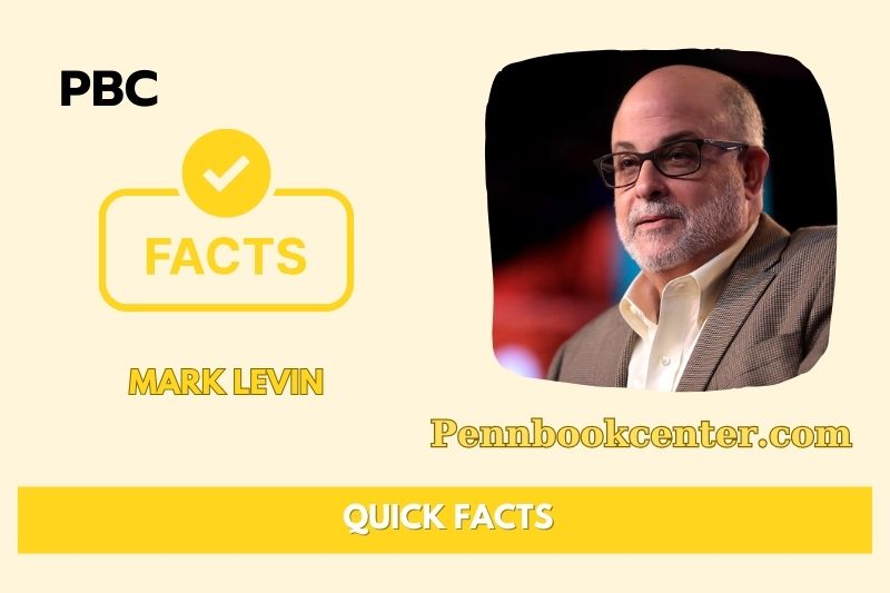 Mark Levin Quick Facts 3 Mark Levin Quick Facts