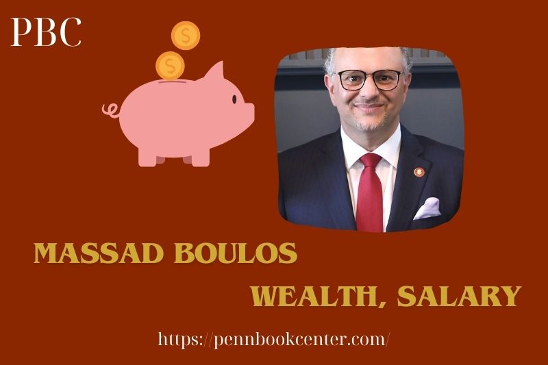 Massad Boulos Wealth Salary and Finance Overview 5 Massad Boulos Wealth, Salary and Finance Overview