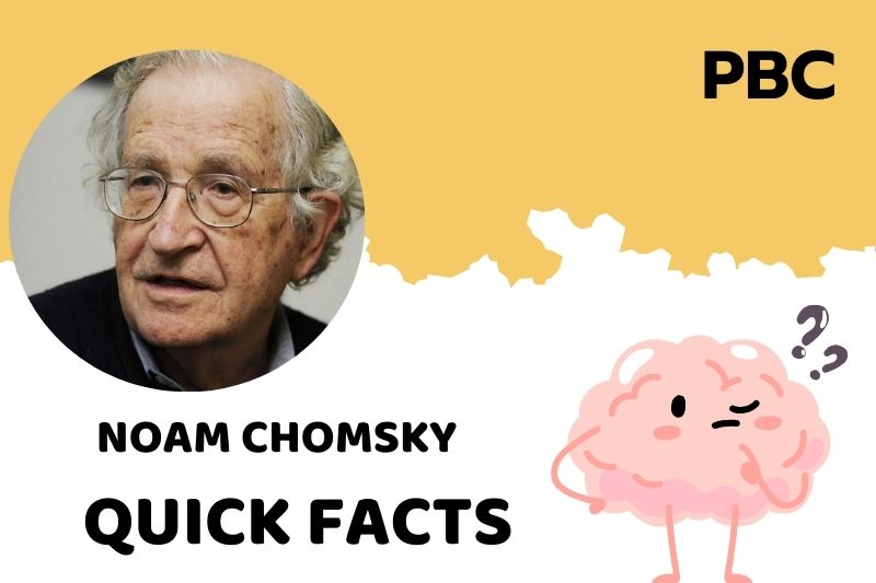 Noam Chomsky Quick Facts