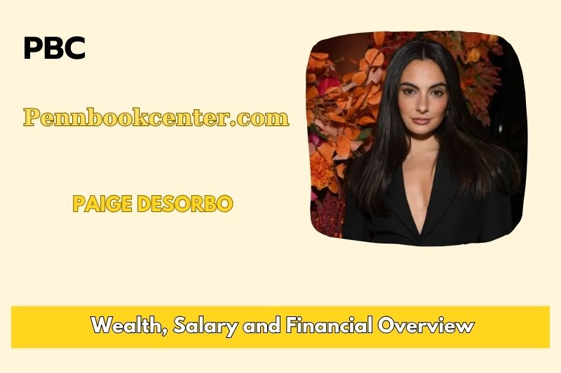 Paige Desorbo Wealth Salary and Finance Overview 5 Paige Desorbo Wealth, Salary and Financial Overview