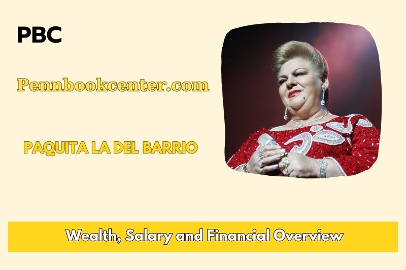 Paquita La Del Barrio Wealth Salary and Financial Overview 5 Paquita La Del Barrio Wealth, Salary and Financial Overview
