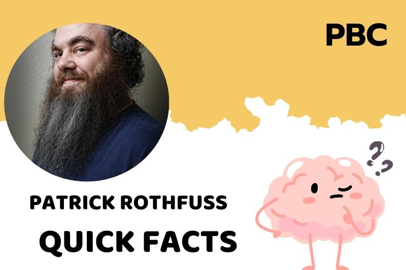 Patrick Rothfuss Quick Facts 3 Patrick Rothfuss Quick Facts