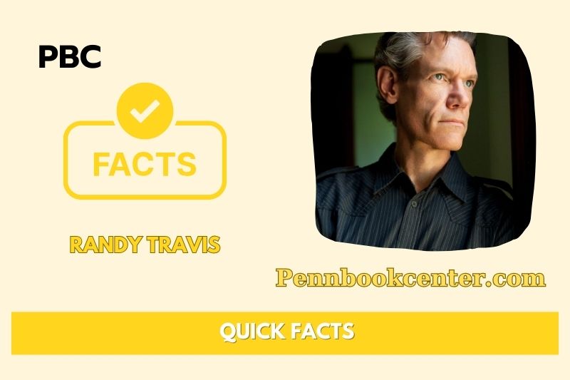 Randy Travis Quick Facts 3 Randy Travis Quick Facts