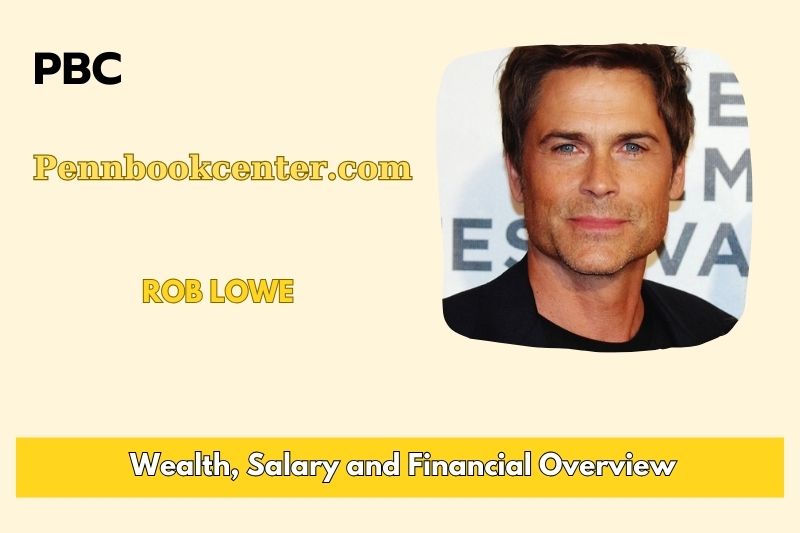 Rob Lowe Wealth Salary and Finance Overview 5 Rob Lowe Wealth, Salary and Financial Overview