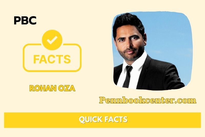 Rohan Oza Quick Facts 3 Rohan Oza Quick Facts