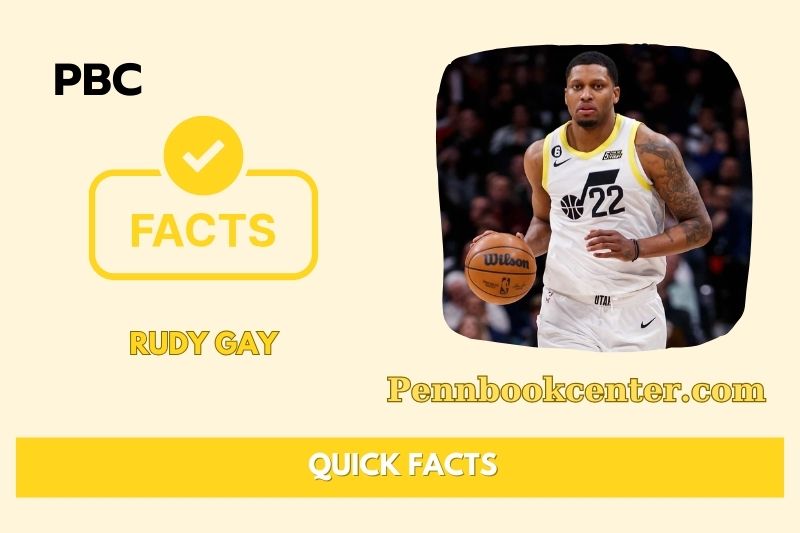 Rudy Gay Quick Facts