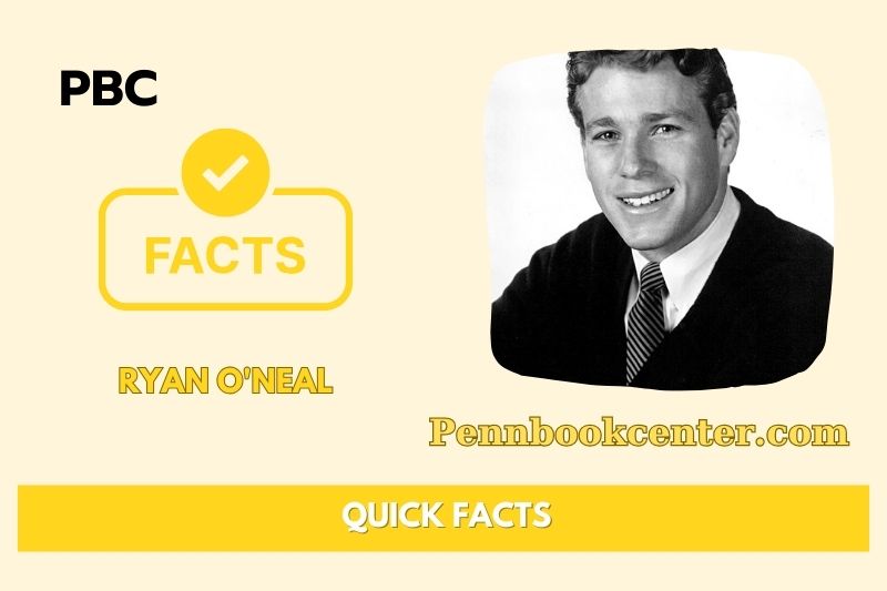 Ryan ONeal Quick Facts 3 Ryan O'Neal Quick Facts