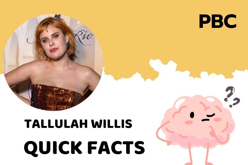 Tallulah Willis Quick Facts 3 Tallulah Willis Quick Facts