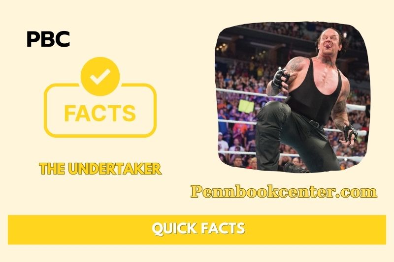 The Undertaker Quick Facts
