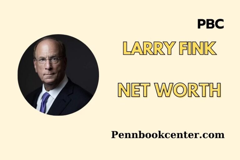 Larry Fink Net Worth 2025 CEO Of BlackRock's Wealth & Financial Overview Peter Fink Net Worth 2025