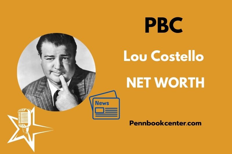 What is Lou Costello Net Worth 2025 Salary Wealth Career Earnings