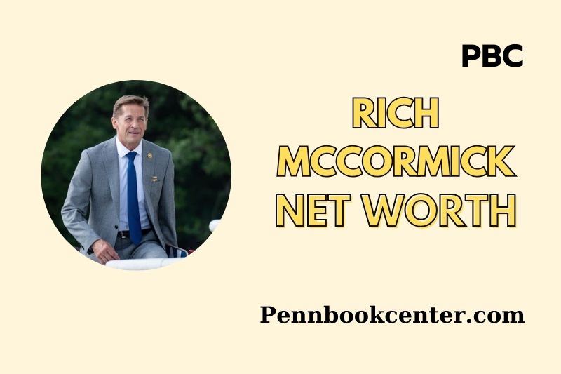 What is Rich Mccormick Net Worth 2025 Wealth, Salary and Financial Insights