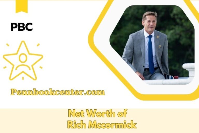 Rich McCormick Net Worth 2025 Career, Salary, And Wealth Overview