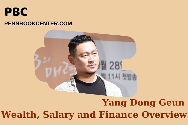 Yang Dong Geun Wealth Salary and Finance Overview 4 Yang Dong Geun Wealth, Salary and Financial Overview