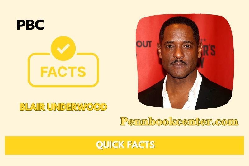 Blair Underwood Quick Facts 3 Blair Underwood Quick Facts