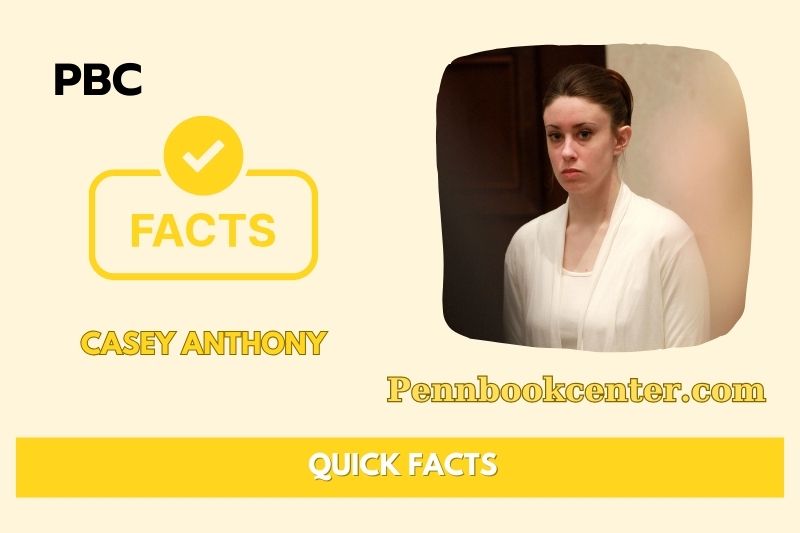 Casey Anthony Quick Facts 3 Casey Anthony Quick Facts