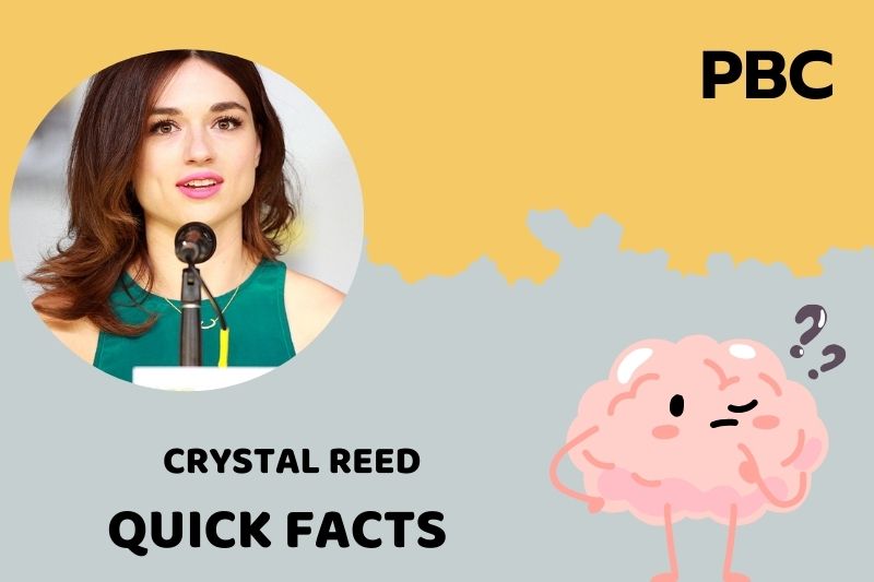 Crystal Reed Quick Facts 3 Crystal Reed Quick Facts