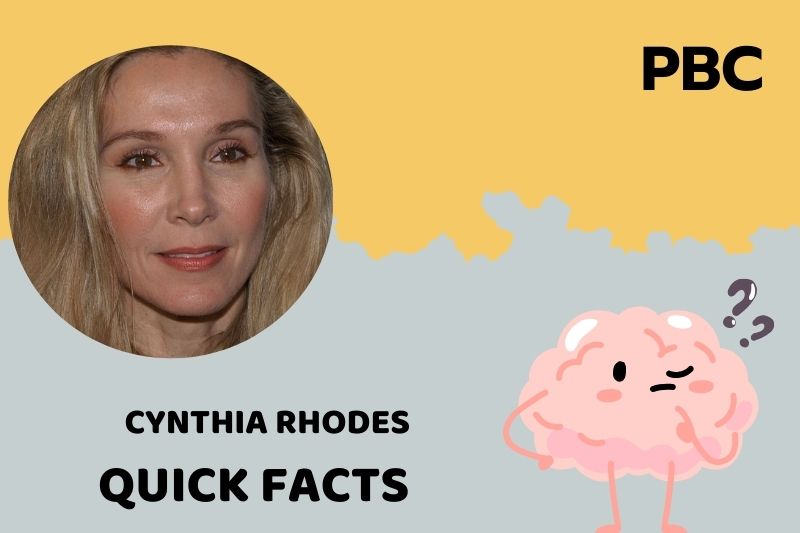 Cynthia Rhodes Quick Facts 3 Cynthia Rhodes Quick Facts
