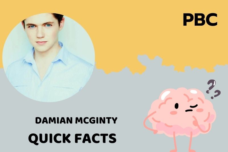 Damian Mcginty Quick Facts 3 Damian Mcginty Quick Facts