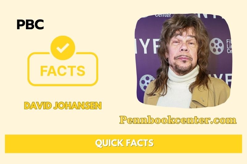David Johansen Quick Facts 3 David Johansen Quick Facts
