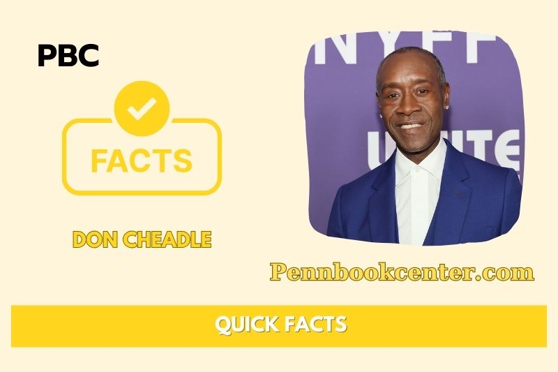 Don Cheadle Quick Facts